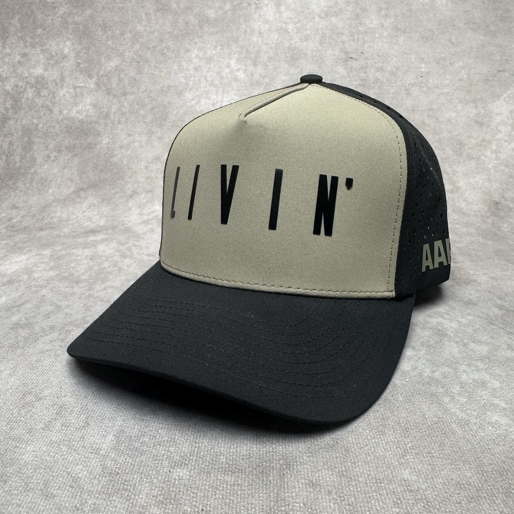 All American Roughneck AAR Performance Trucker Hat LIVIN' Adjustable Gym Workout